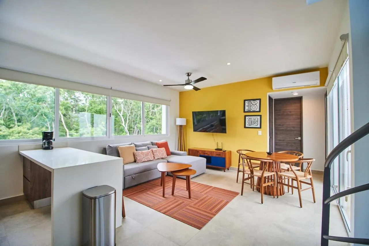 Macbeth - Rooftop With Jacuzzi & Beach Club Access Tulum Apartment